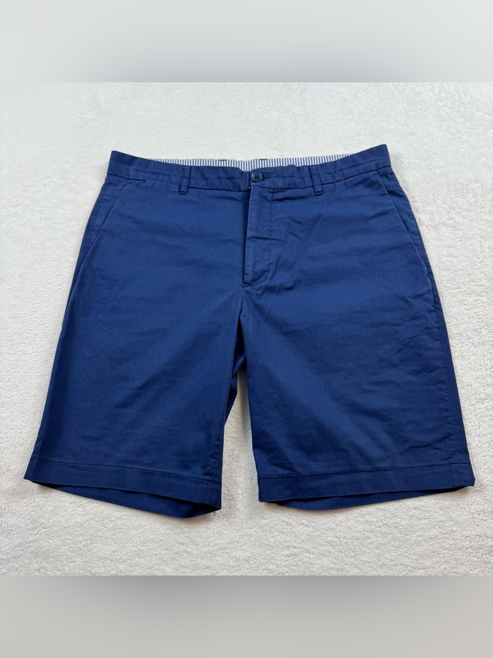Holderness & Bourne the Carter chino shorts men’s 33 navy blue golf performance
